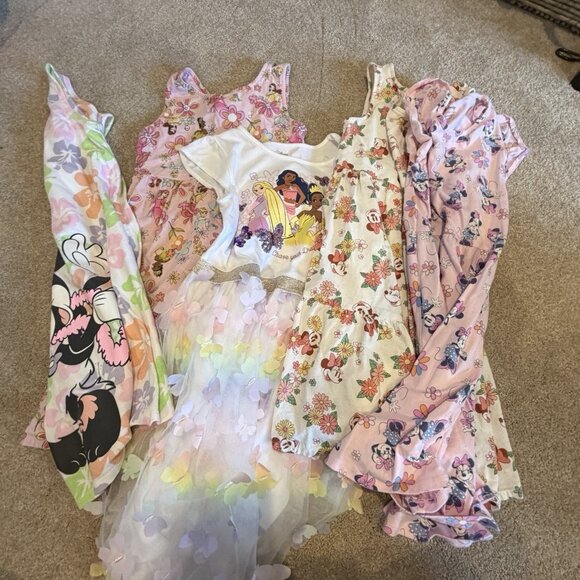 Girls Clothes Bulk Lot Disney Princess Summer Spring Size 8 Jumping Beans Knit - Picture 14 of 16